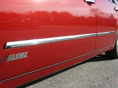 Quality Automotive Accessories - QAA TH24540 Stainless Rocker Panel Trim 4Pc for 04-08 Nissan Maxima