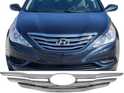 Quality Automotive Accessories - Quality Automotive SGC11360 Grille Accent Kit for 11-13 Hyundai Sonata