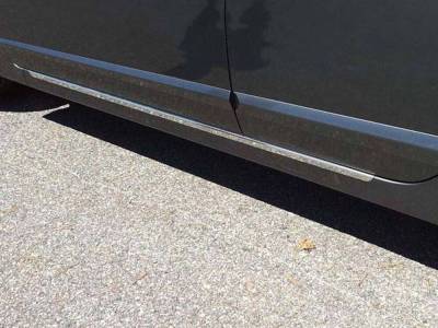 Quality Automotive Accessories - QAA TH26214 Stainless Rocker Panel Trim 2pc for 06-11 Honda Civic