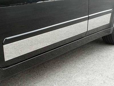 Quality Automotive Accessories - QAA TH27551 Stainless Rocker Panel Trim 4Pc for 07-12 Nissan Altima