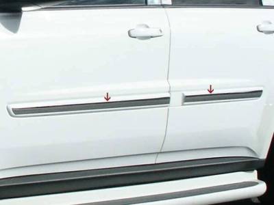 Quality Automotive Accessories - QAA TH45160 Stainless Rocker Panel Trim 4Pc for 05-09 Chevrolet Equinox