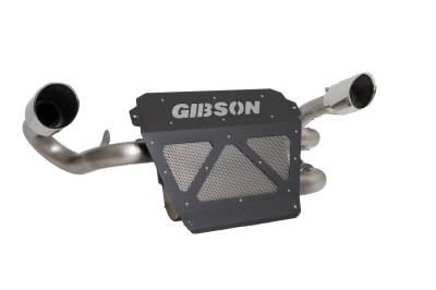 Gibson Performance Exhaust - Gibson Performance 98049 Dual Exhaust for Polaris UTV
