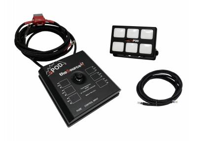 sPOD - sPOD SLM6UNI84 SourceLT w/Mini6 for Universal w/84" Battery Cables