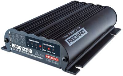REDARC - REDARC BCDC1225D DC-DC Charger 12V 25A In-Vehicle DC-DC Battery Charger