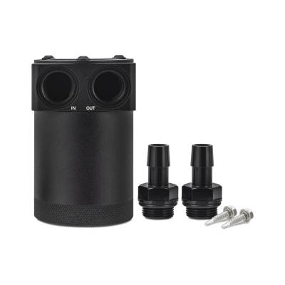 Mishimoto - Mishimoto MMBCC-PPTWO Universal Baffled Oil Catch Can Parallel Port