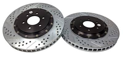 Baer Brakes - Baer Brakes 2142006 03-10 Dodge Viper Rear Disc Brake Rotor Set