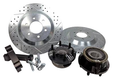 Baer Brake Systems - Baer Brakes 2261029 EradiSpeed1 Rotor Upgrade 15" Front for 04-08 Ford F150 2WD