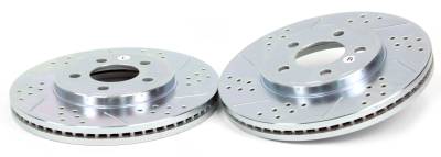 Baer Brake Systems - Baer Brakes 54103-020 Front Disc Brake Rotor Set for Ford/Lincoln/Mercury