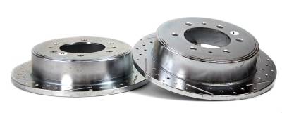 Baer Brakes - Baer Brakes 05704-020 Rear Disc Brake Rotor Set for Hummer 4WD/AWD
