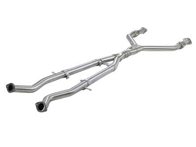 aFe Power - aFe 49-36131 Y-Pipe 2.5-3" Exhaust System for Infiniti 3.0 3.7