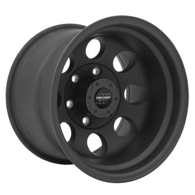 Pro Comp Wheels - Pro Comp Wheels PA69 VINTAGE 16x8 6x5.5 -12mm Flat Black PXA7069-6883