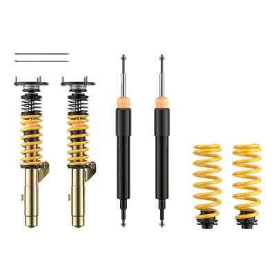 ST Suspensions - ST Suspension 18220839 Rebound/Height Adj. Coilovers w/Aluminum Top Mounts 128i