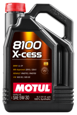 Motul - Motul 108946 8100 X-CESS 5W-30 4X5L