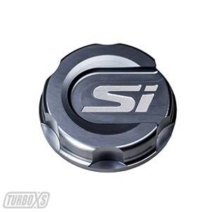 Turbo XS - Turbo XS HC-OC-GRY-SI Oil Cap for 2017 Honda Civic