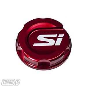 Turbo XS - Turbo XS HC-OC-RED-SI Oil Cap for 2017 Honda Civic