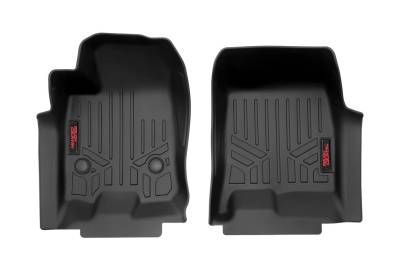 Rough Country Suspension Systems - Rough Country M-2131 Floor Mats Front Crew Chevy/GMC Canyon/Colorado 2WD/4WD 23-