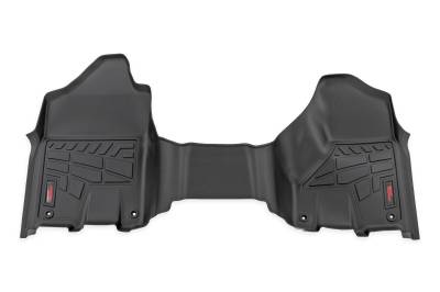 Rough Country Suspension Systems - Rough Country SM31531 Sure-Fit Floor Mats Front Over Hump Crew for Ram 2500/3500