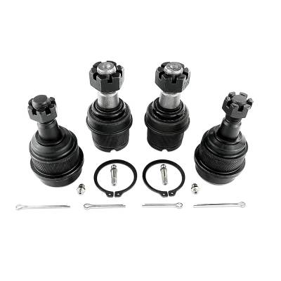 Apex Chassis - Apex Chassis KIT101K Heavy Duty Ball Joint Kit upper Is Knurled