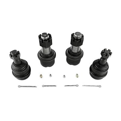Apex Chassis - Apex Chassis KIT111K Heavy Duty Ball Joint Kit Upper Is Knurled
