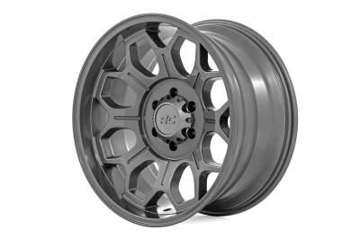 Rough Country Suspension Systems - Rough Country 77 Series Wheel 20x10 6x135 -25mm Satin Gunmetal 77202517G