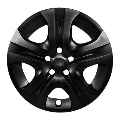 Winjet - Winjet CHB-5107-BL-17 17" Wheel Cover Hubcaps 4Pc Black for 13-18 Toyota RAV4