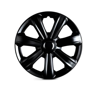 Winjet - Winjet CHB-5088-BL-15 15" Wheel Cover Hubcaps 4PC Black