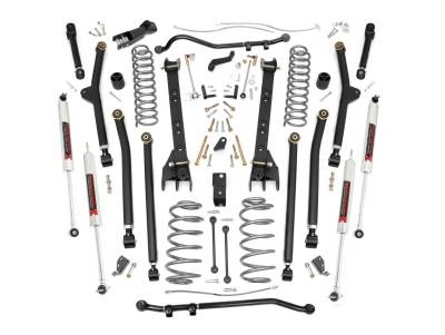 Rough Country Suspension Systems - Rough Country 66340 4" M1 Suspension Lift Kit for 97-06 Jeep Wrangler TJ