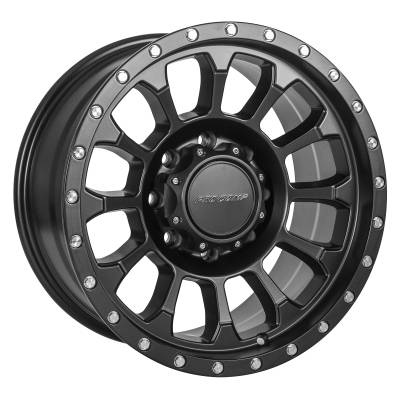 Pro Comp Wheels - Pro Comp Wheels PA34 ROCKWELL 18x9 8x6.5 0mm Satin Black PXA5034-8982