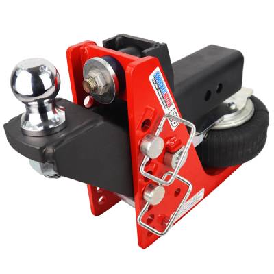 Shocker Hitch - Shocker Hitch SH-HD610-300-2 Shocker HD 20K 3" Air Receiver Hitch