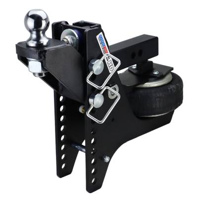 Shocker Hitch - Shocker Hitch SH-HDMB610-200-12-2 Shocker HD 20K 2" Max Super Drop Air Hitch