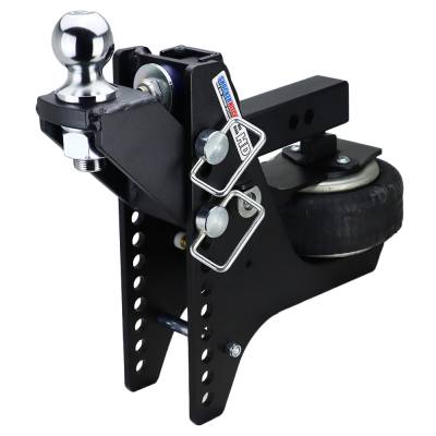 Shocker Hitch - Shocker Hitch SH-HDMB610-200-12-25 Shocker HD 20K 2" Max Super Drop Air Hitch
