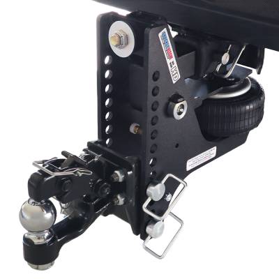 Shocker Hitch - Shocker Hitch SH-HDMB636-250-12-2 Shocker HD 16K 2.5" Max Super Drop Air Hitch