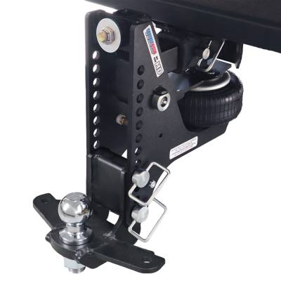 Shocker Hitch - Shocker Hitch SH-HDMB640-250-12-25SC Shocker 20K 2.5" Max Super Drop Air Hitch