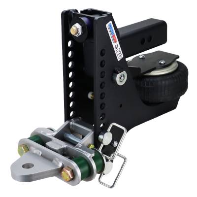 Shocker Hitch - Shocker Hitch SH-HDMB670-300-12 Shocker HD 20K 3" Max Black Super Drop Air Hitch