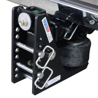 Shocker Hitch - Shocker Hitch SH-MB200-200 Shocker 12K 2" Max Black Air Receiver Hitch