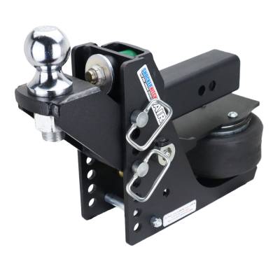 Shocker Hitch - Shocker Hitch SH-MB610-250-25 Shocker 12K 2.5" Max Black Air Receiver Hitch