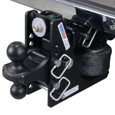 Shocker Hitch - Shocker Hitch SH-MB620-200BLK Shocker 12K 2" Max Black Air Receiver Hitch