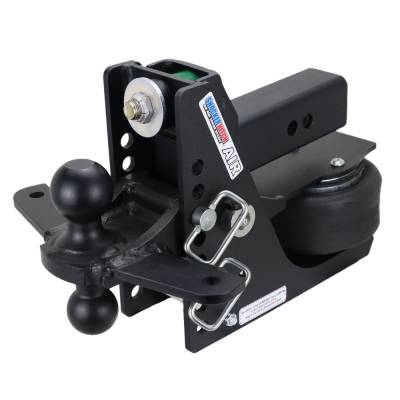 Shocker Hitch - Shocker Hitch SH-MB620-250BLK-SC Shocker 12K 2.5" Max Black Air Receiver Hitch