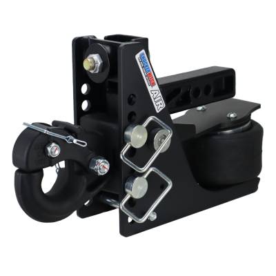 Shocker Hitch - Shocker Hitch SH-MB633-200 Shocker 12K 2" Max Black Air Receiver Hitch