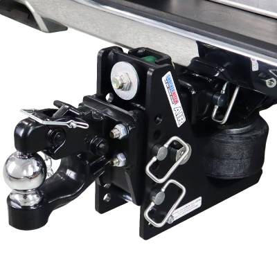 Shocker Hitch - Shocker Hitch SH-MB636-250-2 Shocker 12K 2.5" Max Black Air Receiver Hitch