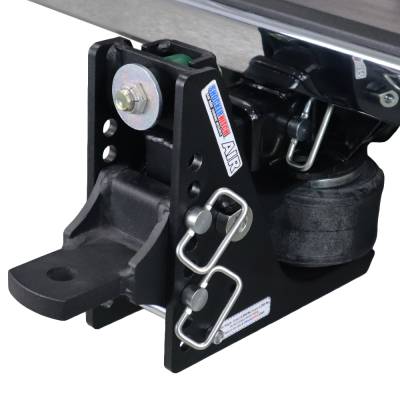 Shocker Hitch - Shocker Hitch SH-MB650-200 Shocker 12K 2" Max Black Air Receiver Hitch