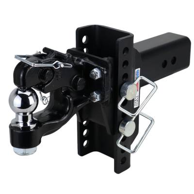 Shocker Hitch - Shocker Hitch SH-XR130-336-2 Shocker XR 20K 3" Adjustable Receiver Hitch