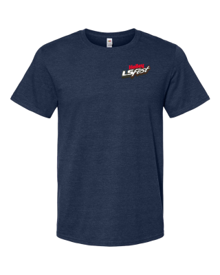Holley - Holley 10489-XLHOL 2024 LS All BurnoutT-Shirt XL Navy Blue