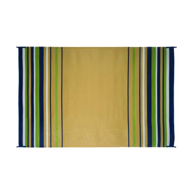 Faulkner - Faulkner 68790 9x12 Mat Navy/White/Lime/Beige Polypropylene