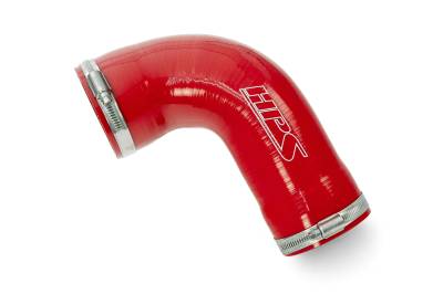 HPS Performance - HPS 57-2207 Red Air Intake Post MAF Hose Kit for 24+ Toyota Tacoma/LC/4Runner