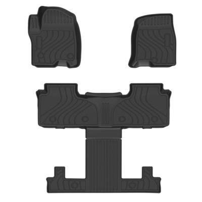 Black Horse Off Road - Black Horse FMCTA23 Totaliner 3.5mm HD Anti-Skid Floor Mat 23-25 Chevy Tahoe