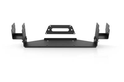 Attica 4x4 - Attica 4x4 ATTSL01A104-4-BX Terra Front Bumper Winch Plate 19-21 Silverado 1500