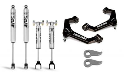 Cognito Motorsports Truck - Cognito 110-P0884 3" Uniball Leveling Kit w/Fox IFP Shocks 20-25 GM 2500HD/3500