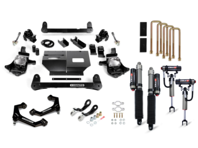 Cognito Motorsports Truck - Cognito 210-P1153 4" Lift Kit w/Elka Resi Shocks for 11-19 GM 2500HD/3500