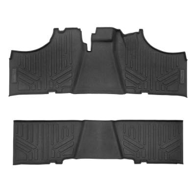 SMARTLINER - SMARTLINER UA0128/UB0128 Front/Rear BLACK Floor Liners for 17-24 Kawasaki Mule